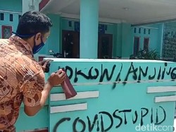 Jabar Hari Ini: Pria Coret Tembok Hina Jokowi-Ketua PDIP Bogor Dipolisikan