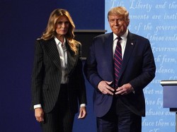 Trump dan Melania Kena Corona Usai Penasihat Positif saat Debat