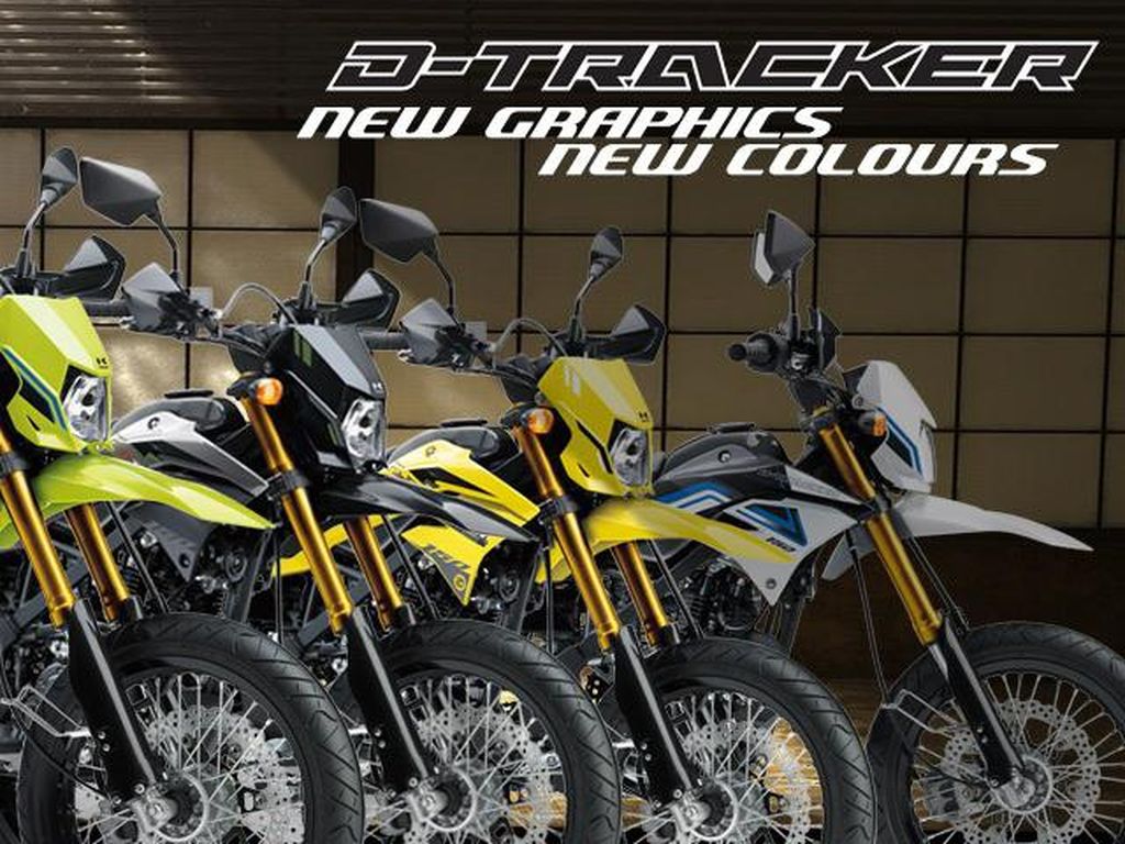 Kawasaki Segarkan Supermoto D-Tracker, Begini Tampilannya Kini Kawasaki Segarkan Supermoto D-Tracker, Begini Tampilannya Kini