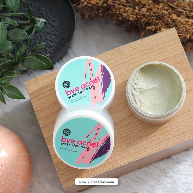 Klei and Clay Bye Acne Green Clay Mask