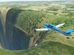 Lho, Ada Jurang Besar Mengerikan di Brasil?