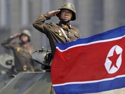 Persiapan Korea Utara Pamer Kekuatan di Parade Militer 75 Tahun
