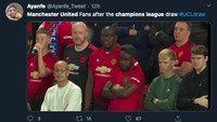 Fans MU pun diyakini berharap hasil undian lebih enteng. (Foto: internet/Twitter)