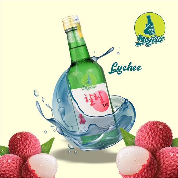 Soju Mojiso Halal/sumber: www.instagram.com/mojiso.id/ Asal nama Mojiso yang merupakan kepanjangan dari mojito dan soju.