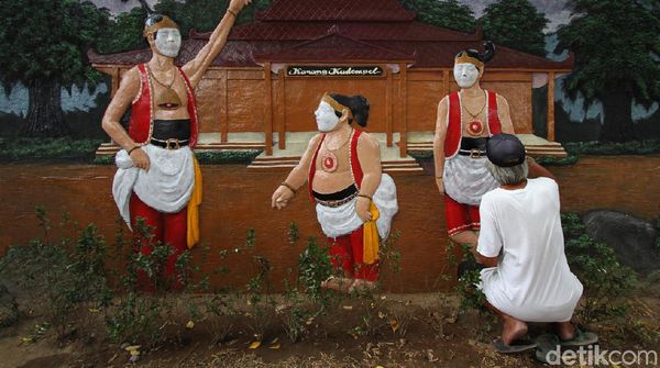 Taman Karang Kadempel Surakarta Dipercantik