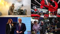 Top 5 Foto Pekan Ini: Perang Armenia vs Azerbaijan-Trump Positif Corona