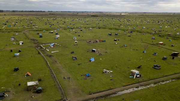 Tunawisma Penuhi Ladang di Argentina Saat Pandemi