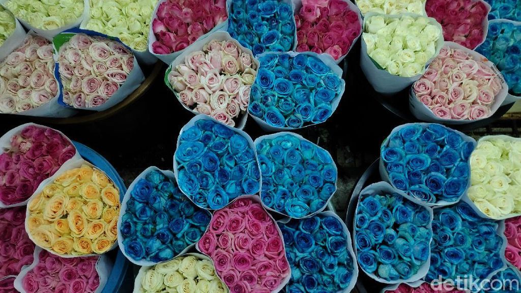 Wangi Pasar Bunga Rawa Belong yang Kian Lesu
