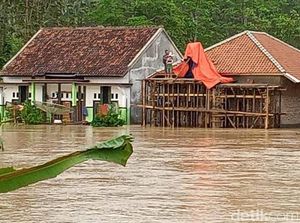 Penampakan Banjir Bandang Terjang Lima Desa di Cianjur