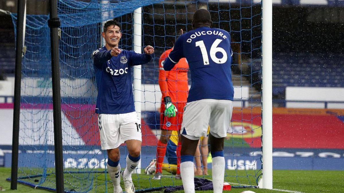Everton menang 4-2 atas Brighton & Hove Albion. (Foto: Getty Images/Jan Kruger)