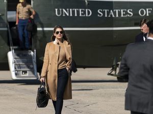 7 Gaya Si Cantik Hope Hicks Sebelum Diduga Tularkan Corona ke Donald Trump