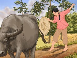 Mengusir Kerbau Bapak