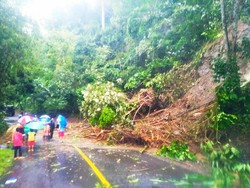 Hujan Mengguyur Semalaman, Longsor Landa Ciamis di Beberapa Titik