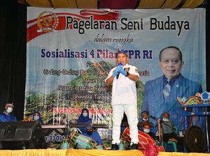 Wakil Ketua MPR Ajak Seniman Indonesia Jadi Pelopor Pengamalan 4 Pilar Wakil Ketua MPR Ajak Seniman Indonesia Jadi Pelopor Pengamalan 4 Pilar