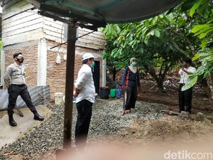 Keluar Ponpes Sebelum Ada Hasil Swab, Santri Reaktif Isolasi Diri di Kebun