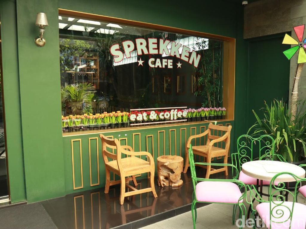 Foto: Rekomendasi Kafe Lucu Bergaya Belanda di Bandung