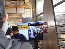 Viral Detektor Suhu Penumpang KRL Didiamkan Saat Kedip Oranye, Ini Kata KCI