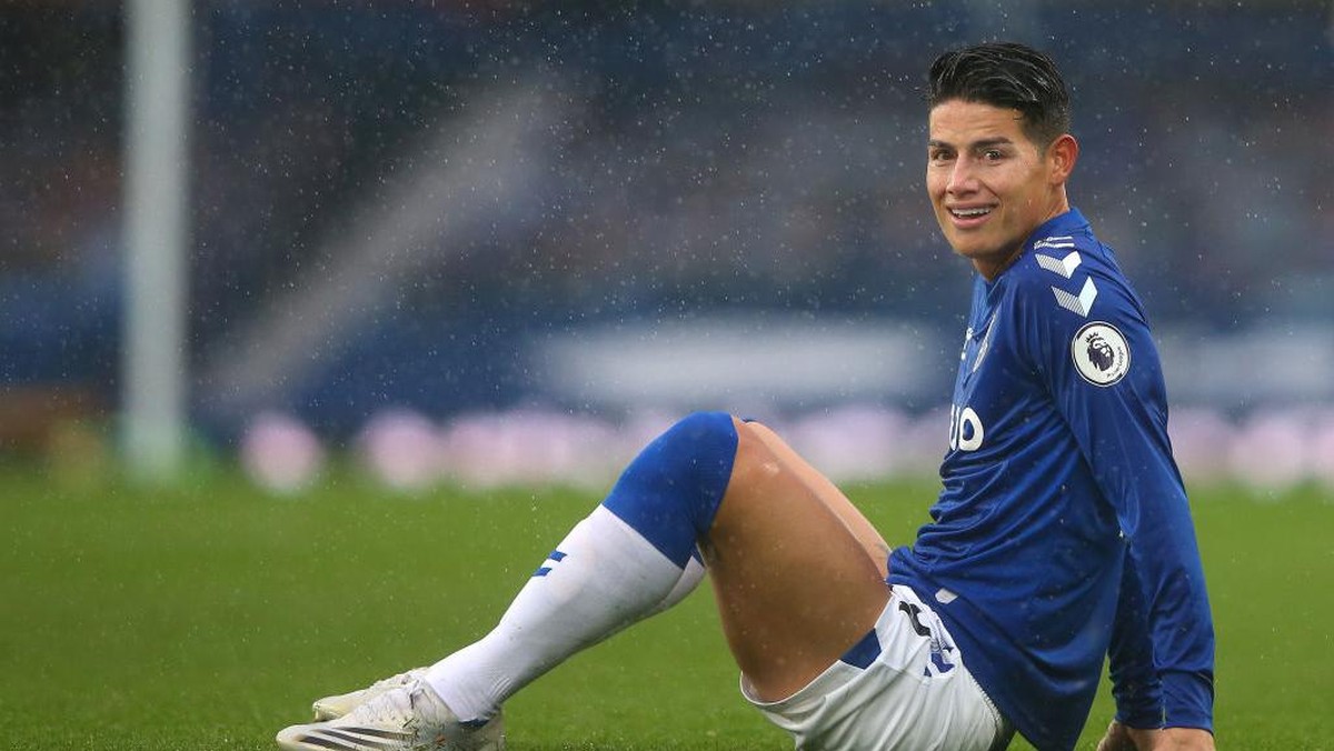James Rodriguez dipastikan gabung Everton secara cuma-cuma. (Foto: Getty Images/Alex Livesey)