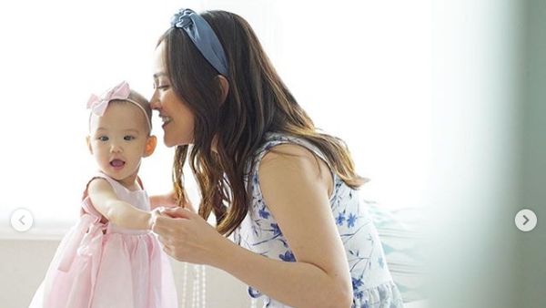 7 Foto Gemas Anak Shandy Aulia yang Bisa Jalan di Usia 7 Bulan