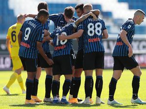 Hasil dan Klasemen Liga Italia: Atalanta Rebut Capolista