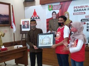 Terbaik! Kartunis Magelang Nank Ngablak Juara Kompetisi di Italia