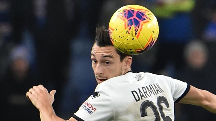 GENOA, ITALY - DECEMBER 08: Matteo Darmian of Parma Calcio during the Serie A match between UC Sampdoria and Parma Calcio at Stadio Luigi Ferraris on December 8, 2019 in Genoa, Italy. (Photo by Paolo Rattini/Getty Images)