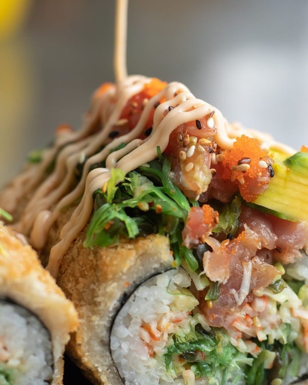 Jenis sushi yang bikin gemuk.