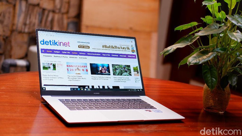 Unboxing MateBook D15, Laptop Rp 8 Jutaan untuk Belajar Online