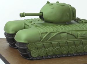 HUT TNI Ke-75, Ada Cake Hijau Loreng hingga Berhias Tank Baja HUT TNI Ke-75, Ada Cake Hijau Loreng hingga Berhias Tank Baja
