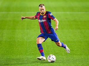 Cedera Hamstring, Jordi Alba Diragukan Tampil di El Clasico