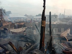 Kebakaran Permukiman di Lahat, 81 Rumah Hangus-Korban Jiwa Nihil