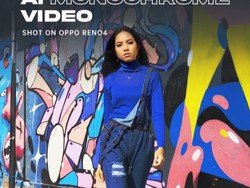 Buat Medsos Trendi dan Istimewa dengan AI Monochrome Video OPPO Reno4