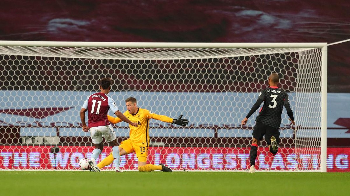 Liverpool kalah 2-7 kala melawat ke markas Aston Villa. (Foto: Getty Images/Catherine Ivill)