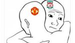 Meme Fans MU dan Liverpool Berpelukan Saling Menguatkan