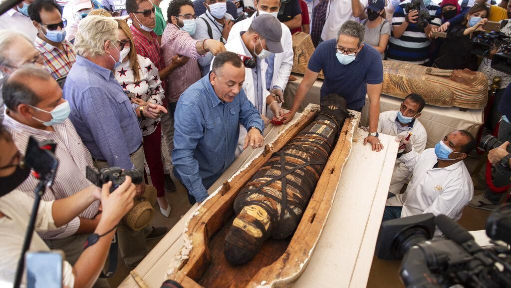 Ini Penampakan Puluhan Peti Mati Kuno yang Ditemukan di Mesir