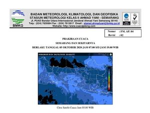 Siap-siap! Sejumlah Daerah di Jateng Ini Bakal Diguyur Hujan Sore Nanti Siap-siap! Sejumlah Daerah di Jateng Ini Bakal Diguyur Hujan Sore Nanti