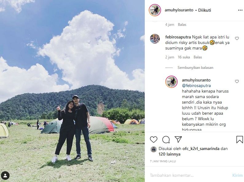 Unggahan Kekasih Wanita yang Dicium Rizki DA Jadi Sorotan