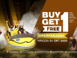 Promo Tiket Buy 1 Get 1 Free Trans Studio Bandung Diperpanjang!