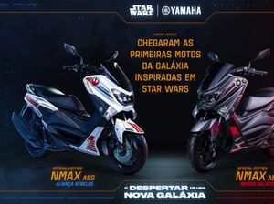 Yamaha Rilis Nmax Edisi Star Wars, Warna Hitamnya Sangar Juga