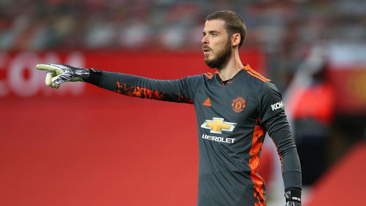 David de Gea jadi salah satu dari dua pemain sisaan rezim Sir Alex Ferguson di MU (Getty Images/Alex Livesey)