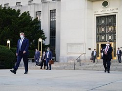 Ancang-ancang Trump Kampanye di Florida Padahal Belum Sembuh Corona