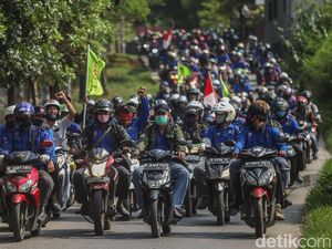 Tolak UU Ciptaker Berlanjut, Buruh Konvoi di Berbagai Daerah Tolak UU Ciptaker Berlanjut, Buruh Konvoi di Berbagai Daerah