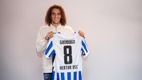 Matteo Guendouzi sudah dipinjamkan ke Hertha Berlin di musim ini. Namanya memang tidak masuk dalam rencana Arteta dan bisa dilepas permanen di musim panas nanti (Twitter @MatteoGuendouzi)