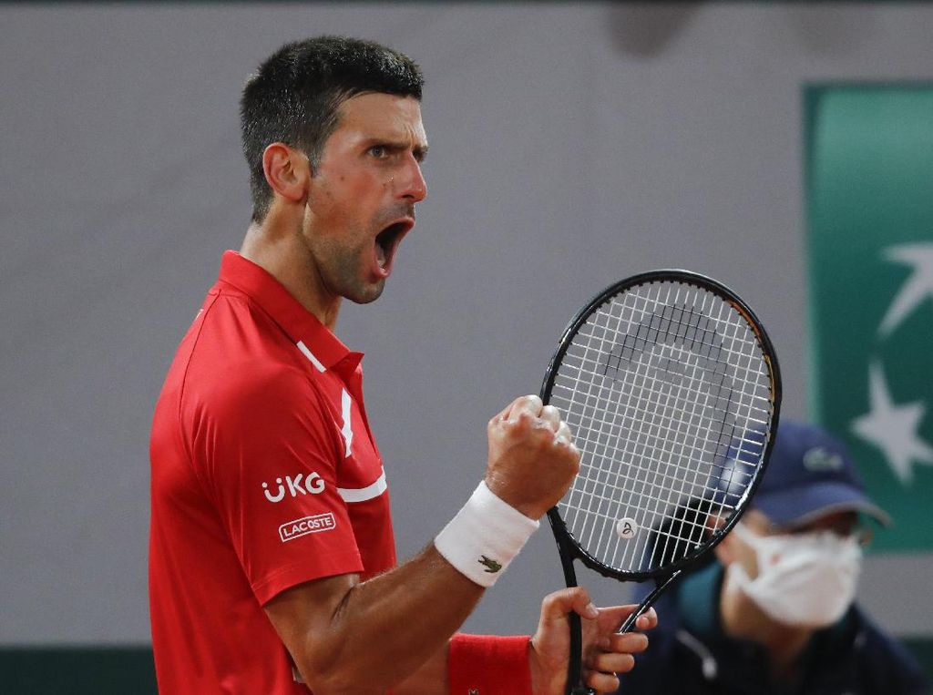 Prancis Terbuka: Novak Djokovic Melaju ke Perempatfinal