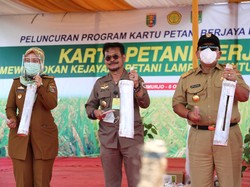Diluncurkan Mentan, Ini Manfaat Kartu Petani Berjaya di Lampung