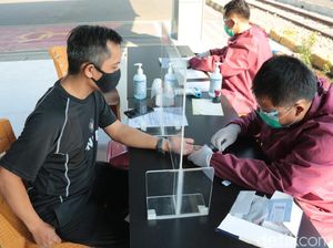 Stasiun Kiaracondong Perpanjang Layanan Rapid Tes