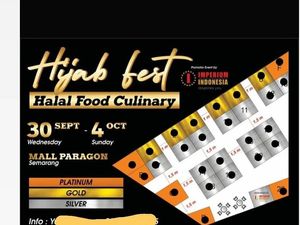 Stand Makanan Daging Babi Hadir di Hijab Fest, Netizen Geram