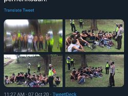 18 Pemuda Diamankan di Semanggi, Polisi: Dicurigai Kelompok Anarko