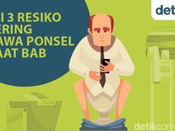 3 Alasan Tak Perlu Bawa Ponsel Saat BAB, Risiko Tanggung Sendiri!