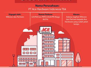 3 Fakta Ace Hardware Gugat Balik Pihak yang Ajukan Pailit 3 Fakta Ace Hardware Gugat Balik Pihak yang Ajukan Pailit